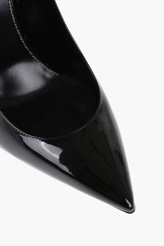 Patent Leather OPYUM Pumps with YSL Monogram Heel 11cm