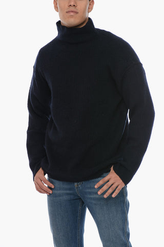 Turtleneck Cashmere Blend Sweater