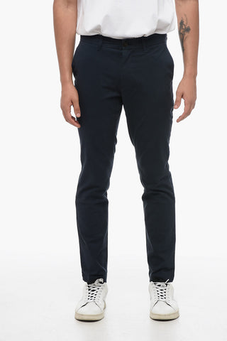 Stretch Cotton Slim Fit Chinos Pants