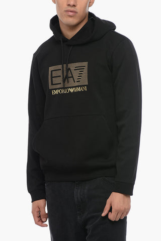 EA7 Studded Logo Hoodie