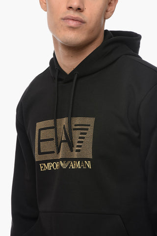 EA7 Studded Logo Hoodie