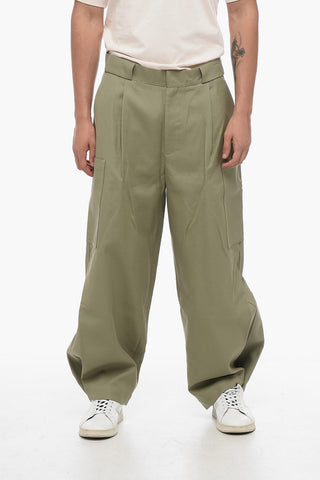 EMPORIO Single-pleated Balloon Fit Cargo Pants