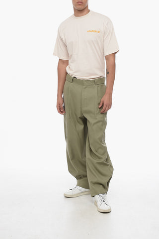 EMPORIO Single-pleated Balloon Fit Cargo Pants