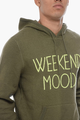 Maglia WEEKEND MOOD in Lana con Cappuccio
