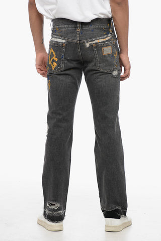 RE-EDITION Regular Fit SKETCH Denims with Vintage Design 26cm