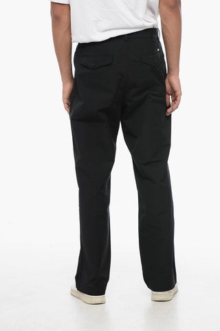 EMPORIO Cotton Blend Chinos Pants with Zipped Pockets