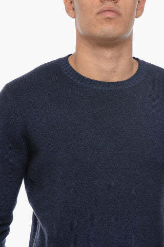 Crew Neck Cashmere Blend Sweater