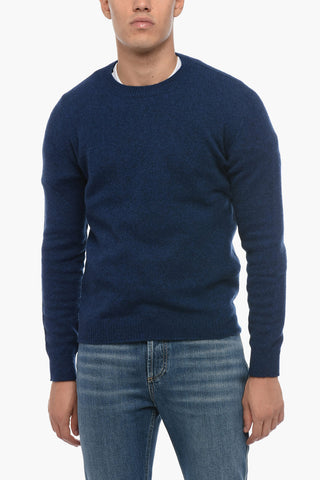 Maglia Girocollo in Misto Cammello