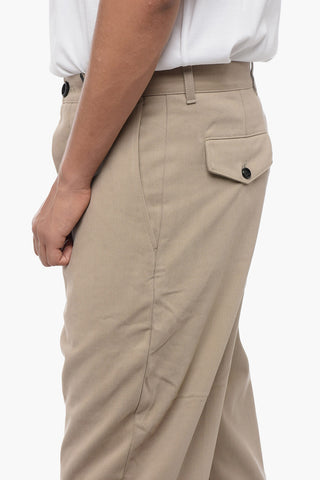 Pantaloni Chino Carrot Fit ad 1 Pince