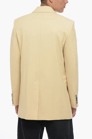 Blazer Doppiopetto Con Tasche Ad Aletta
