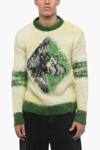 Crew Neck BOBBY Mohair Blend Pullover