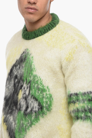 Crew Neck BOBBY Mohair Blend Pullover