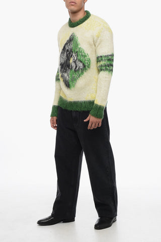 Crew Neck BOBBY Mohair Blend Pullover