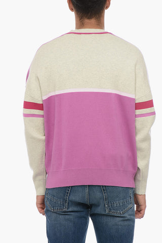 Two-Tone CHARLES Cotton Blend Sweatshirt