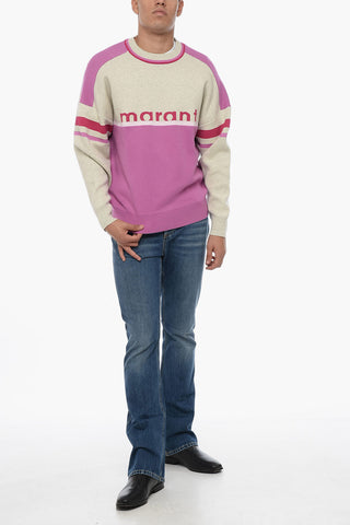 Two-Tone CHARLES Cotton Blend Sweatshirt