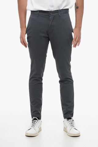 Stretch Cotton Slim Fit Chinos Pants
