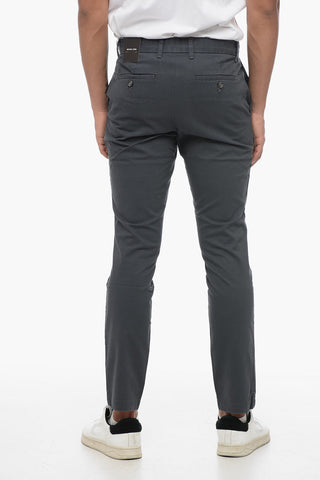 Stretch Cotton Slim Fit Chinos Pants
