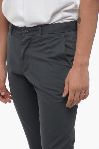 Stretch Cotton Slim Fit Chinos Pants