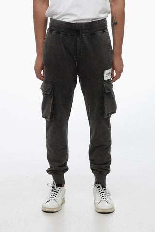 RE-EDITION Brshed Cotton Cargo Sweatpants