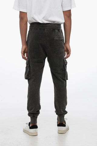 RE-EDITION Brshed Cotton Cargo Sweatpants