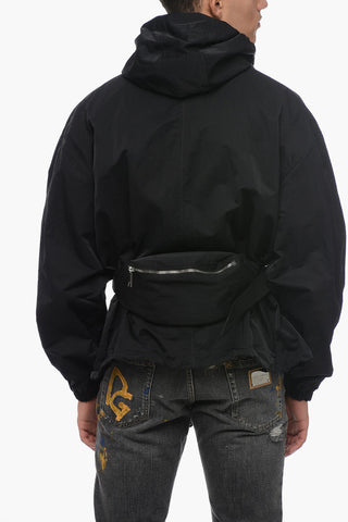 Foldable Windbreaker With Fanny Pack