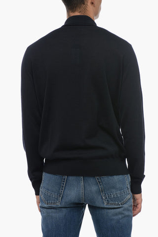EMPORIO Polo Neck Virgin Wool Sweater