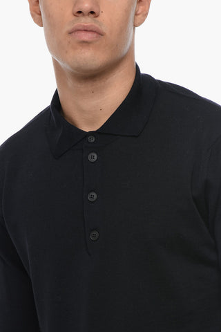 EMPORIO Polo Neck Virgin Wool Sweater