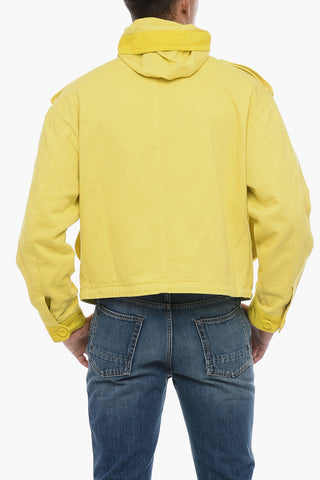 Hooded Cotton Windbreaker