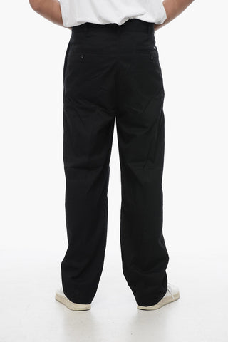 EMPORIO Double-pleated Cotton Chinos Pants
