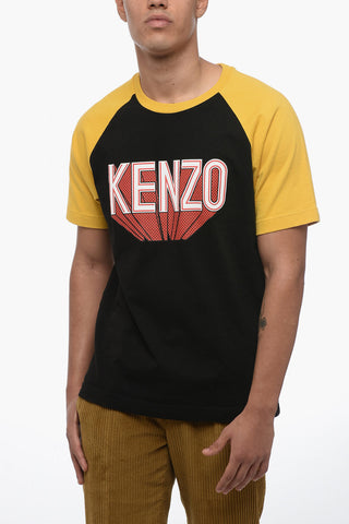 Cotton RAGLAN 3D T-Shirt with Print