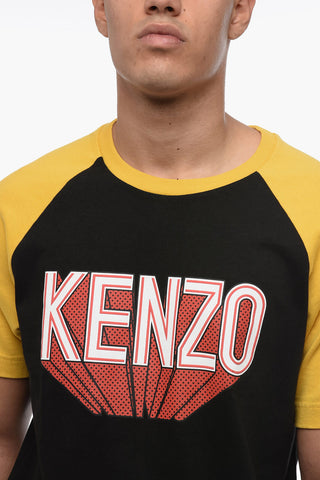Cotton RAGLAN 3D T-Shirt with Print