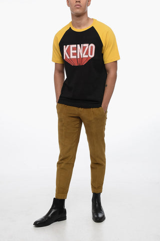 Cotton RAGLAN 3D T-Shirt with Print