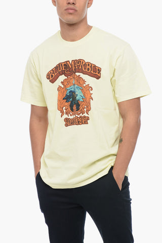 T-Shirt Girocollo Stampata