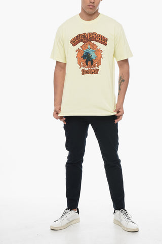 T-Shirt Girocollo Stampata