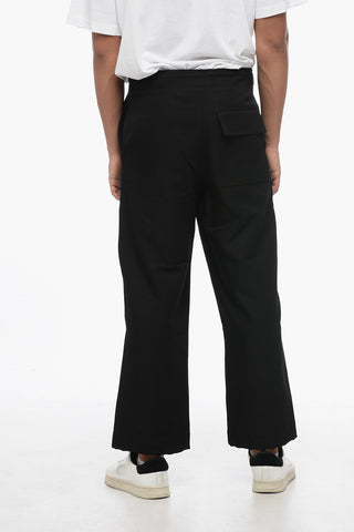 EMPORIO 3-Pocket Pants with Drawstringed Waist and Ankles