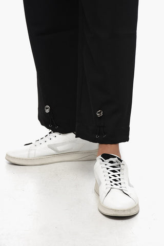 EMPORIO 3-Pocket Pants with Drawstringed Waist and Ankles