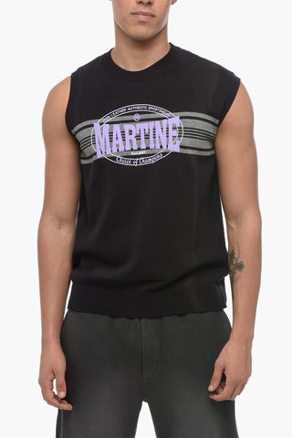 Gilet TEXAS in Maglia con Stampa Logo