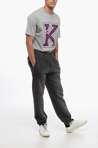 Joggers In Cotone Garzato Con Coulisse