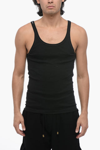 Ribbed Cotton Tank Top