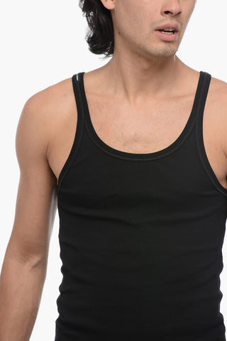 Ribbed Cotton Tank Top
