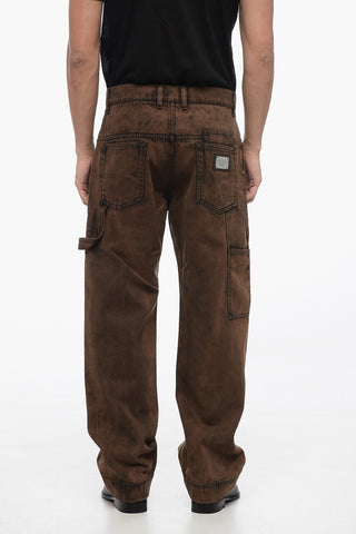 Vintage Washed Regular Fit Denims 24cm
