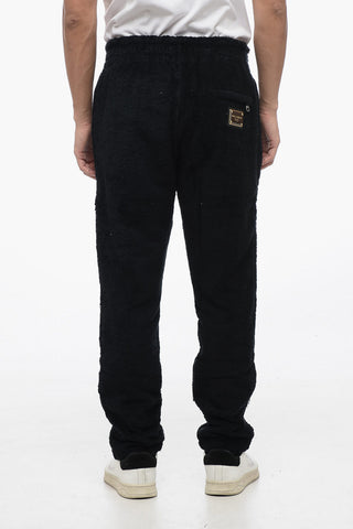 Cotton Terry Straight Fit Sweatpants