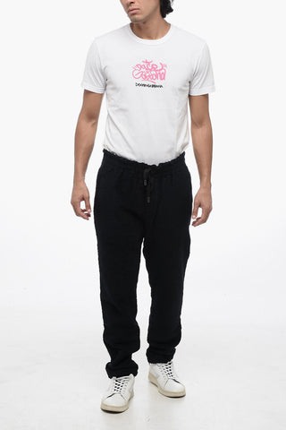 Cotton Terry Straight Fit Sweatpants