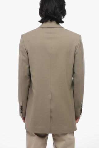 Blazer Doppiopetto Con Tasche Ad Aletta