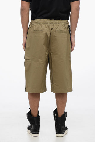 Cotton Shorts with Side Logoed Bands