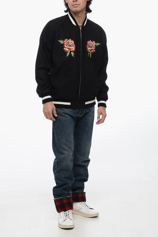 Embroidered SOUVENIR Embroidered Bomber