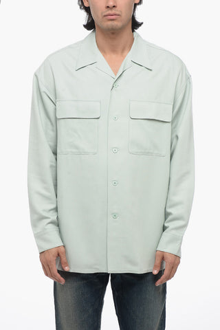 Viscose Bowling Shirt with Breast-pockets