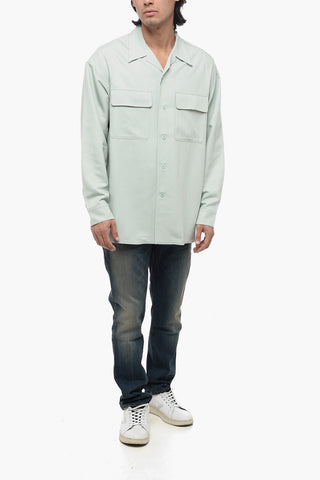 Viscose Bowling Shirt with Breast-pockets