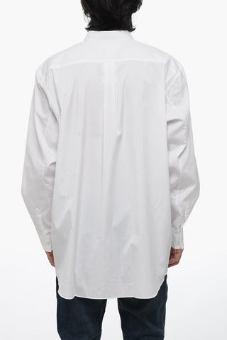 LACOSTE X CDG Cotton Shirt with Embroidered Patch