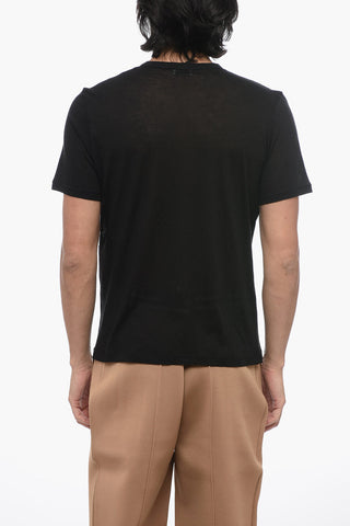 T-Shirt Girocollo in Cotone Extrafine